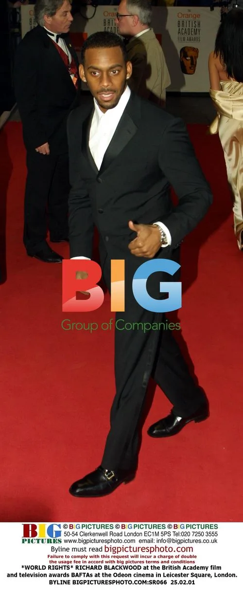 Richard Blackwood at the BAFTA Awards