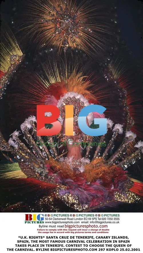 Carnival Queen Contest in Tenerife, Spain