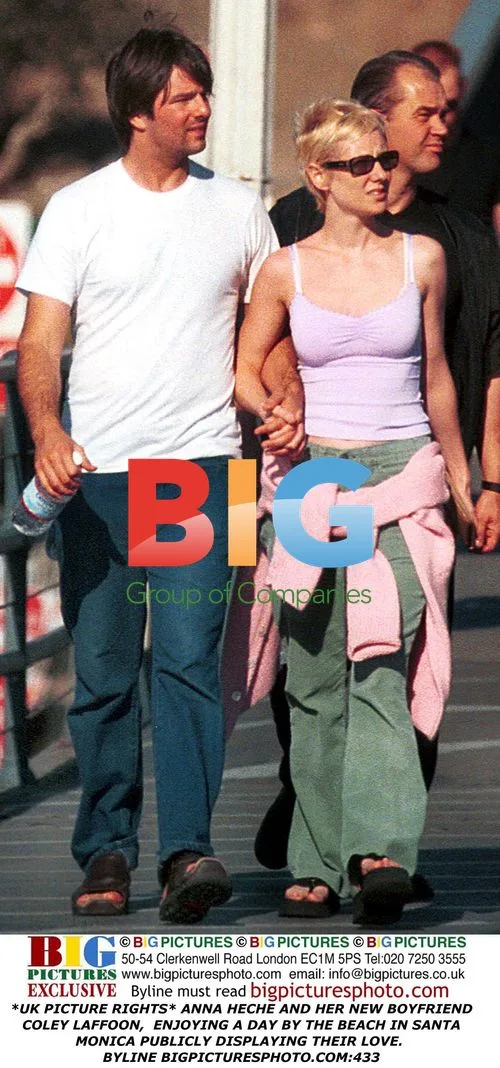 Anna Heche and Coley Laffoon's beach day in Santa Monica