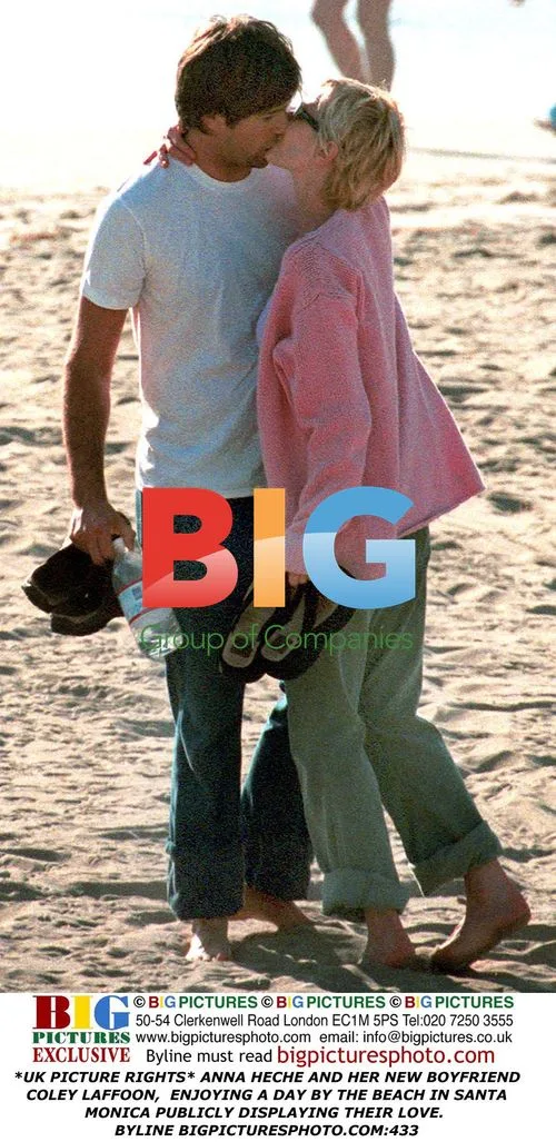 Anna Heche and Coley Laffoon's PDA at the Beach