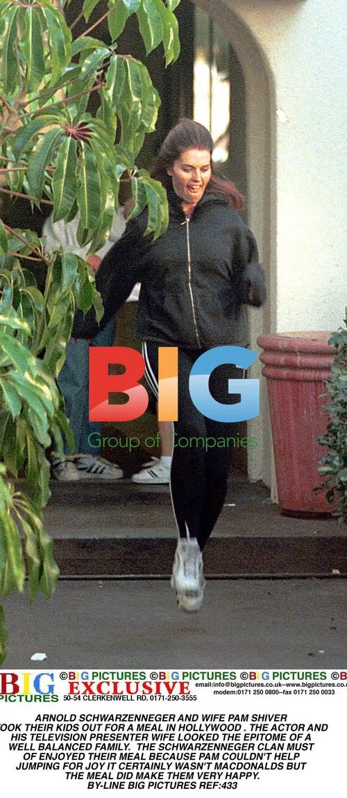 Arnold Schwarzenegger and Family Lunch in Hollywood