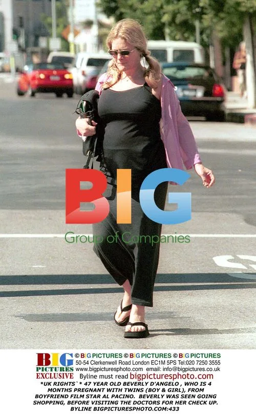 Beverly D'Angelo, Pregnant with Twins