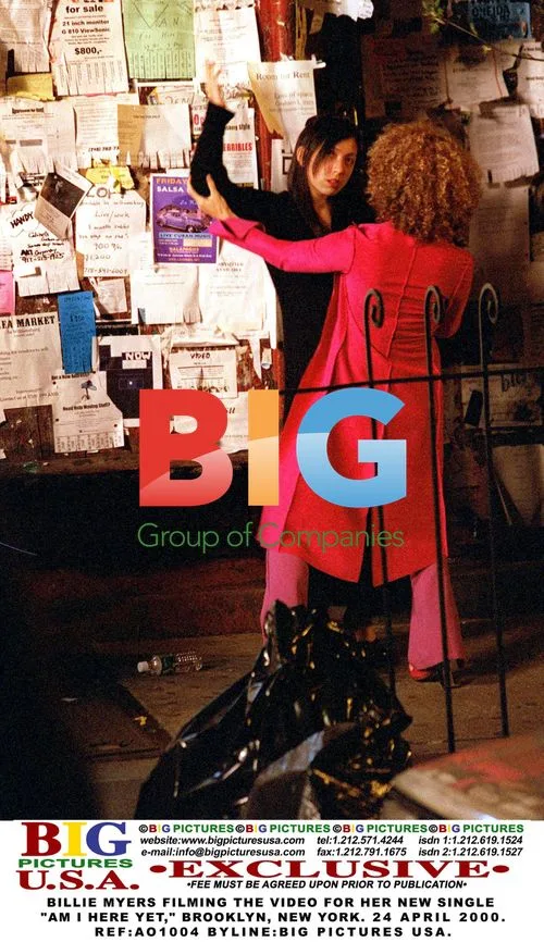 Billie Myers Filming Video for "Am I Here Yet"