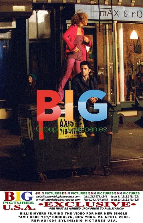 Billie Myers Filming "Am I Here Yet" Video