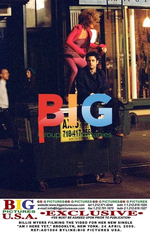 Billie Myers Filming "Am I Here Yet" Video