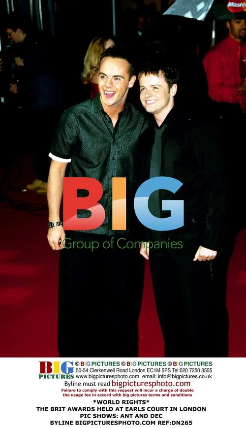 Ant and Dec at the Brit Awards