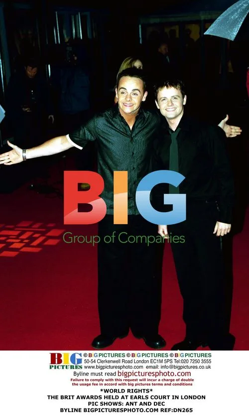 Ant and Dec at the Brit Awards