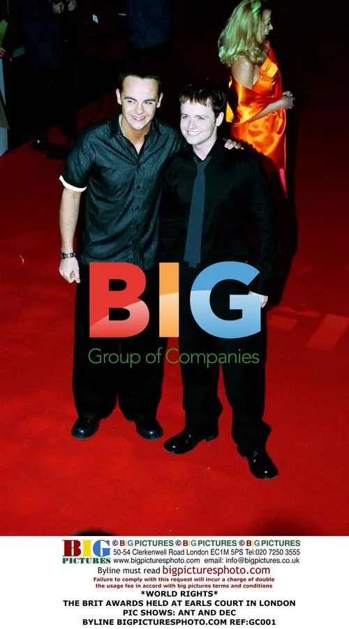 Ant and Dec at The Brit Awards