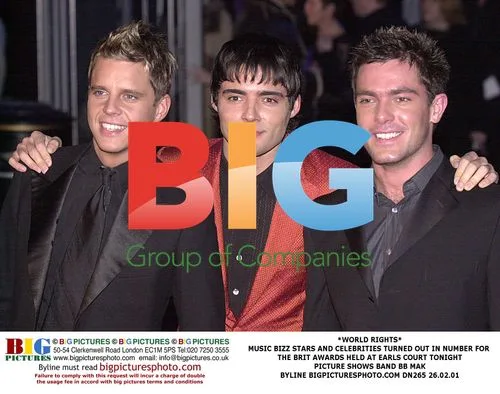 BB Mak at the Brit Awards