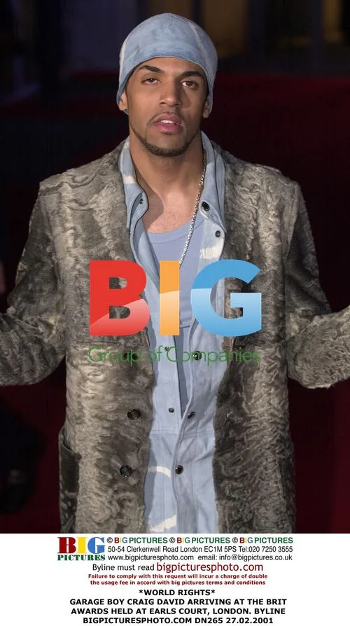 CRAIG DAVID Arrives at BRIT Awards