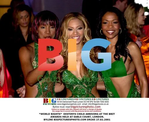 Destiny's Child Arriving at Brit Awards
