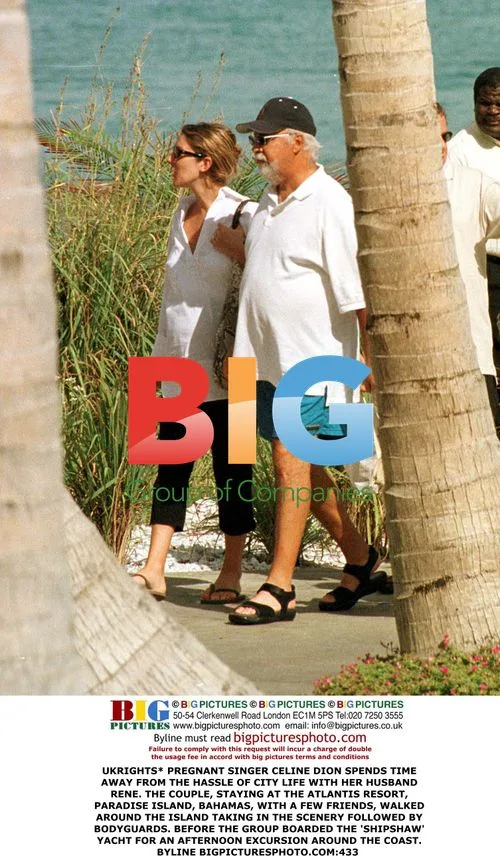 Celine Dion's Bahamas Getaway
