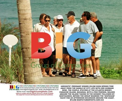 Celine Dion's Bahamas Getaway