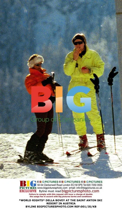 Della Bovey skiing in Austria