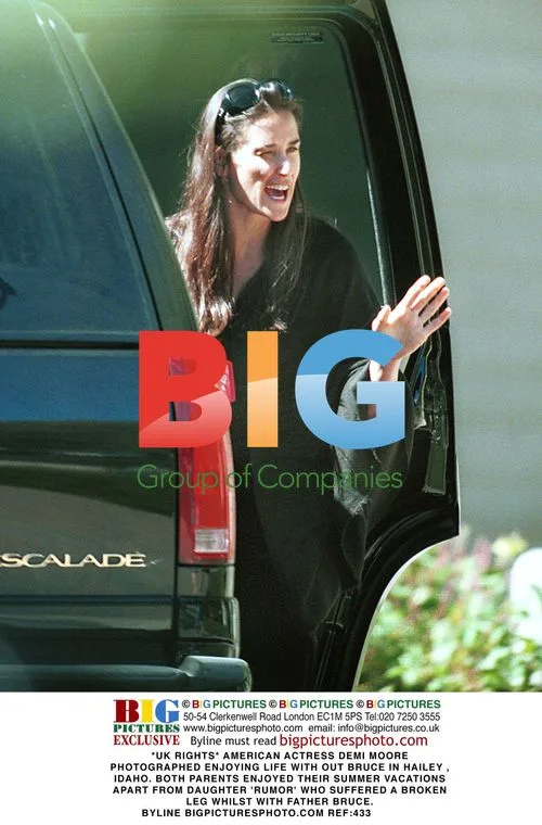 Demi Moore Enjoys Idaho Summer