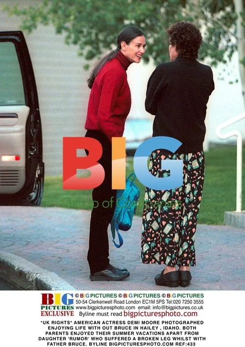 Demi Moore Enjoys Idaho Vacation