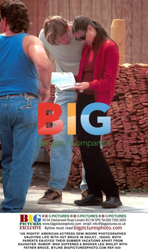 Demi Moore Enjoys Vacation in Idaho