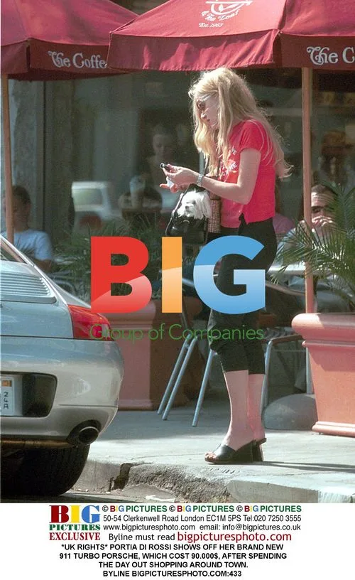 Portia Di Rossi Shows Off Her New Porsche