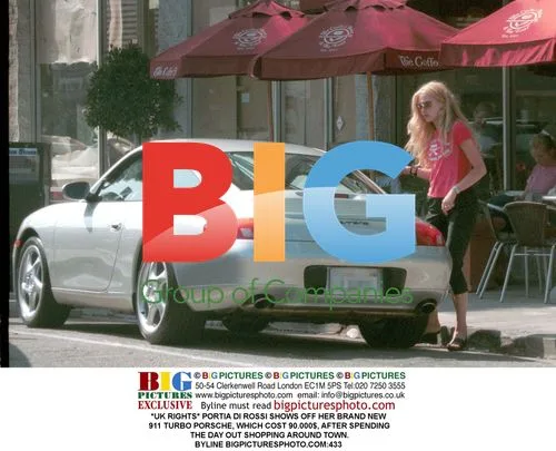 Portia di Rossi Shows Off New Porsche 911 Turbo