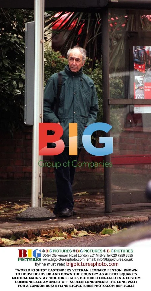 Leonard Fenton Waits for London Bus