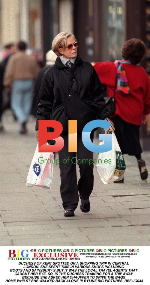 Duchess of Kent Spotted Shopping in London