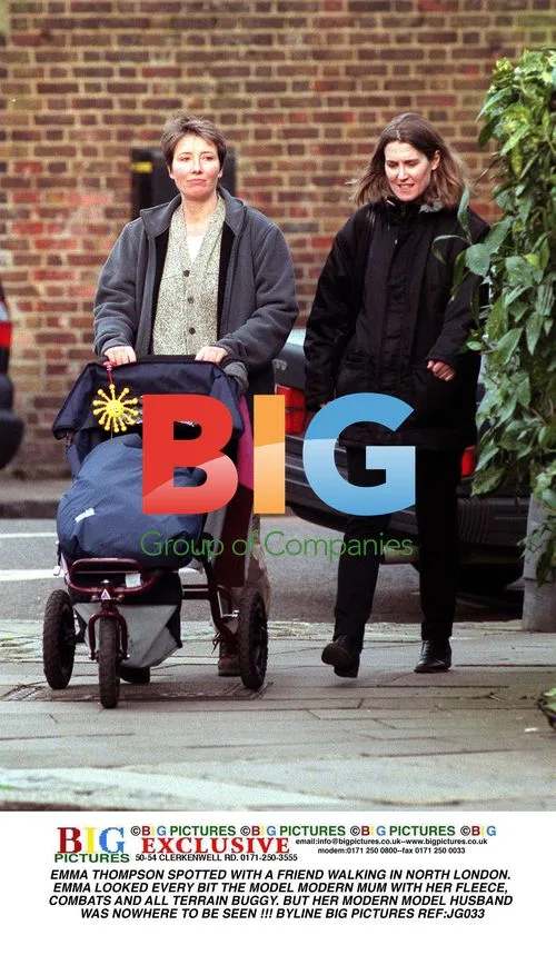 Emma Thompson Spotted with Friend in London