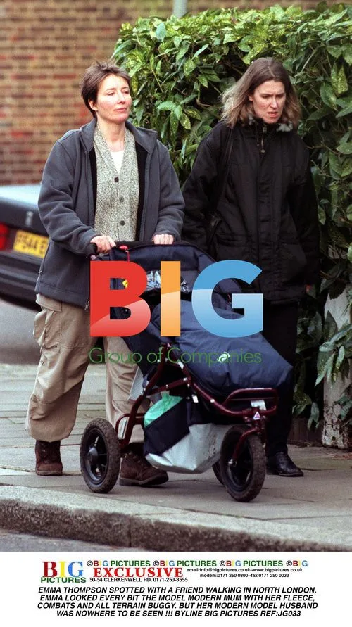 Emma Thompson Spotted in North London