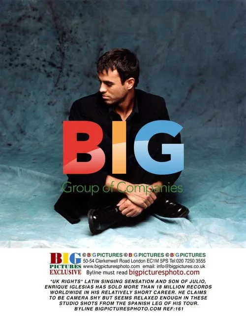 Enrique Iglesias Studio Shoot