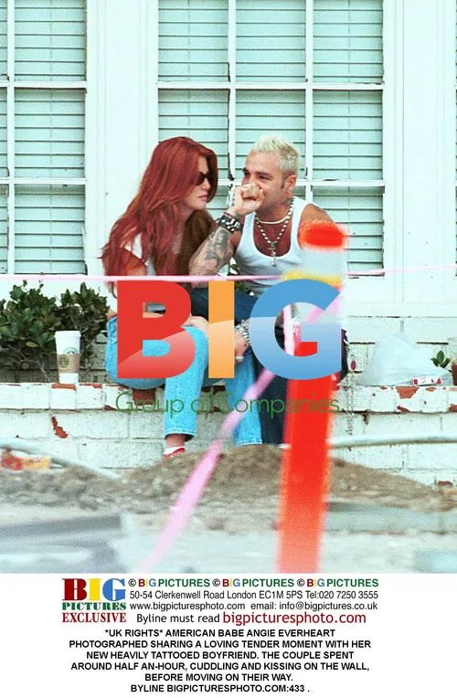 Angie Everheart and Boyfriend Share Tender Moment