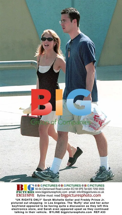Sarah Michelle Gellar and Freddy Prinze Jr. Shopping