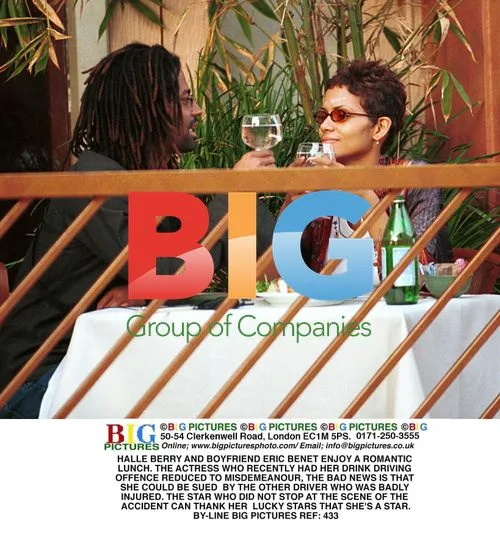 Halle Berry and Eric Benet Enjoy Lunch