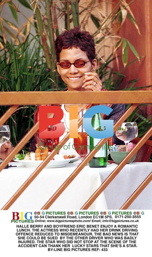 Halle Berry and Boyfriend Eric Benet Lunch