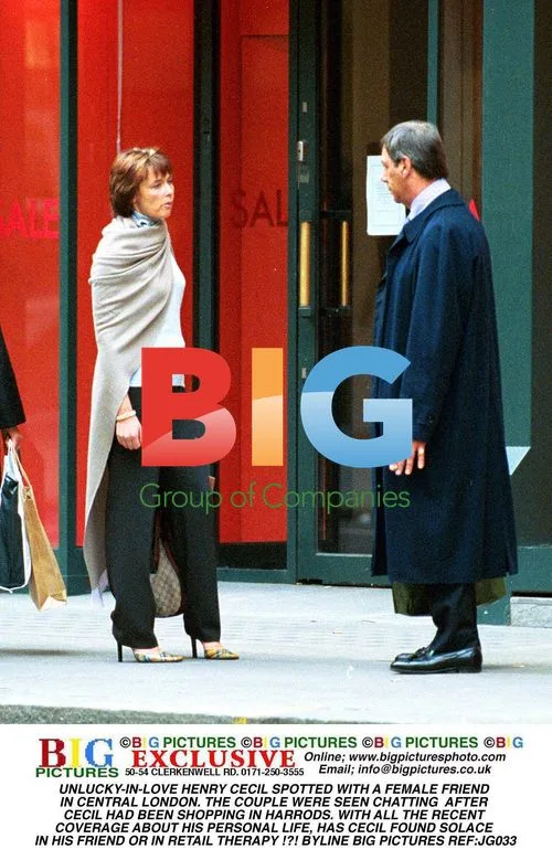 Henry Cecil Spotted with Female Friend in London