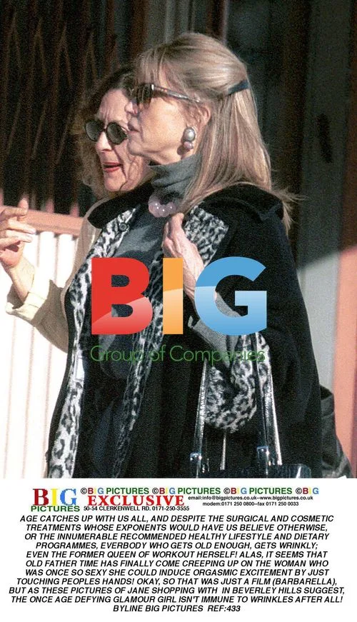 Jane Fonda Spotted Shopping in Beverly Hills