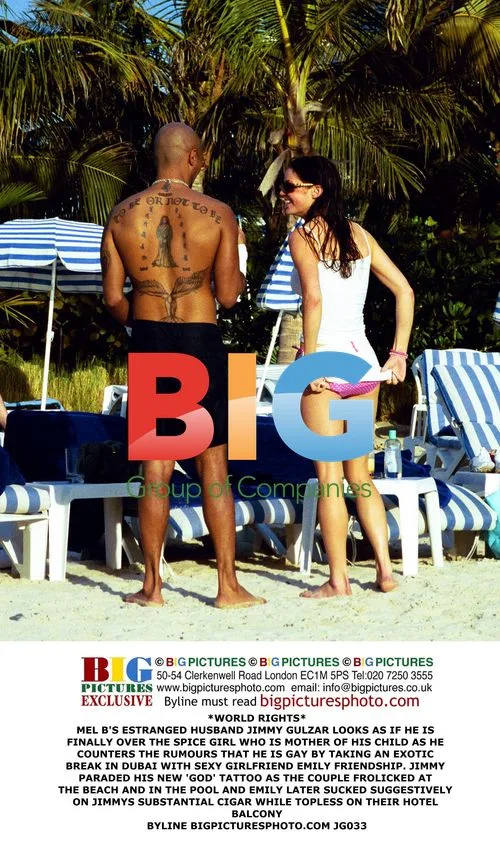 Mel B's Estranged Husband Jimmy Gulzar in Dubai with Girlfriend Emily