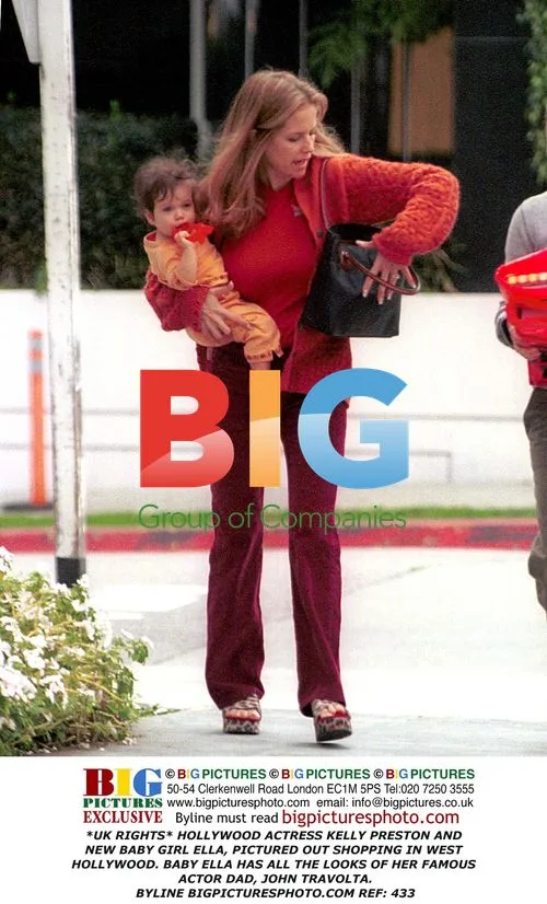 Kelly Preston and Baby Ella