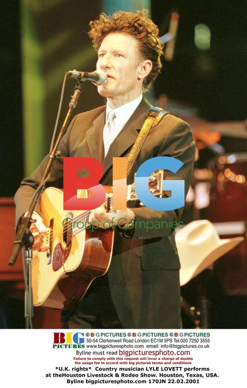 LYLE LOVETT at Houston Livestock & Rodeo Show