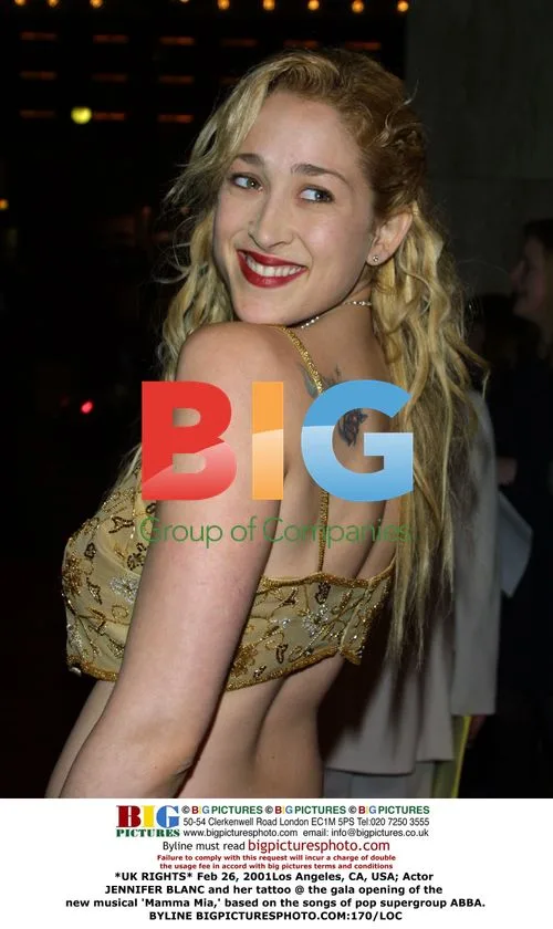 Jennifer Blanc at 'Mamma Mia' musical premiere