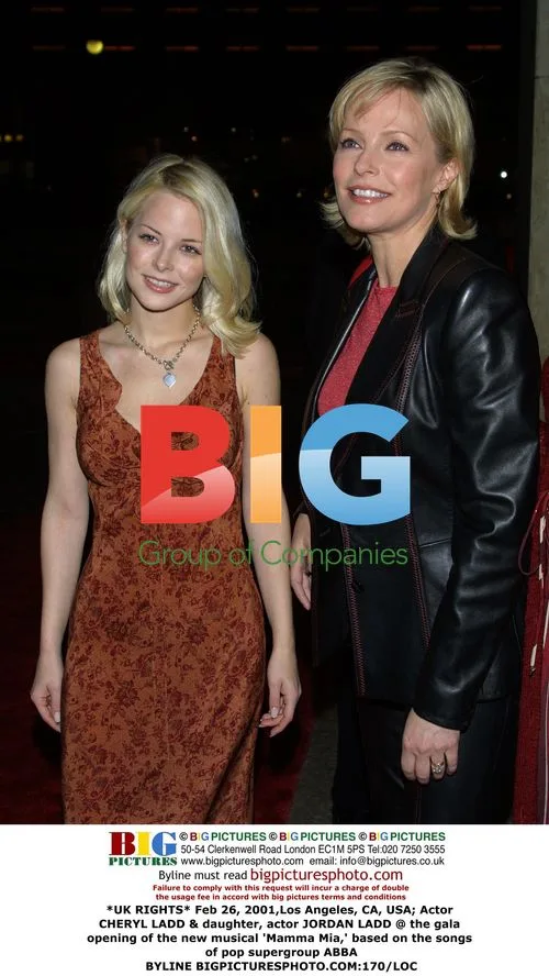 Cheryl Ladd and daughter Jordan Ladd at 'Mamma Mia' premiere