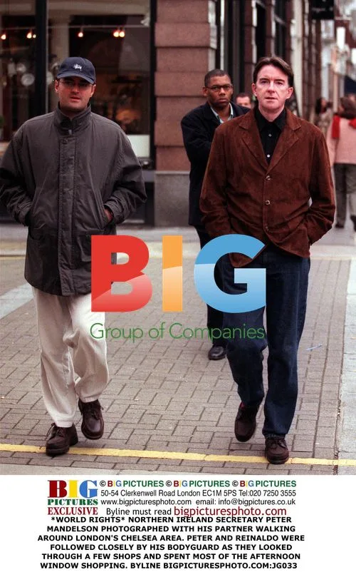 Peter Mandelson Photographed With Partner in London