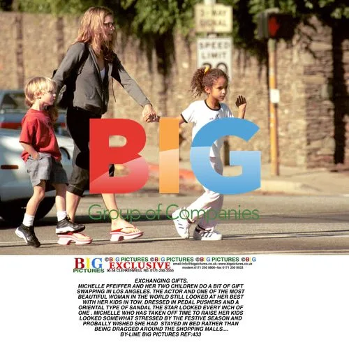 Michelle Pfeiffer Gift Swapping in LA