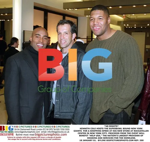 Kenneth Cole Hosts Giants for Shopping Spree