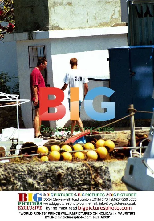 Prince William on Holiday in Mauritius