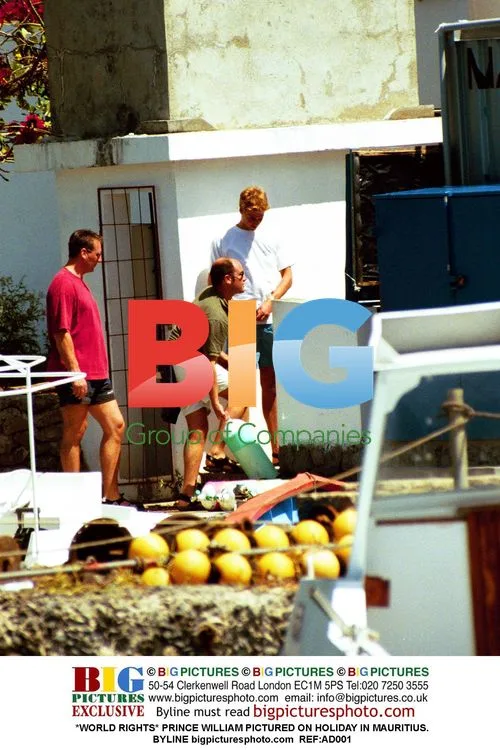 Prince William in Mauritius
