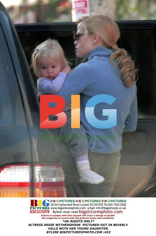 Reese Witherspoon and daughter out in Beverly Hills