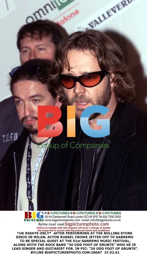 Russel Crowe and 30 Odd Foot of Grunts at Sanremo