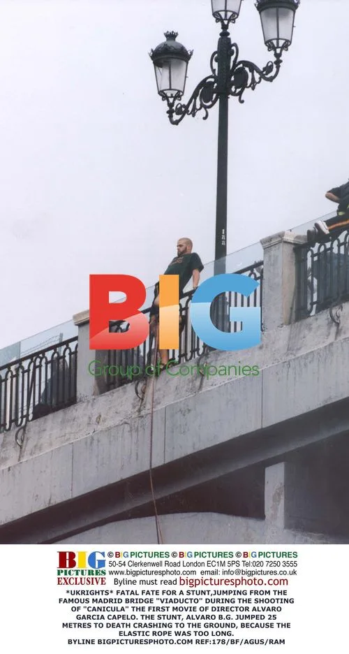 Stunt Jump Tragedy on Madrid Bridge