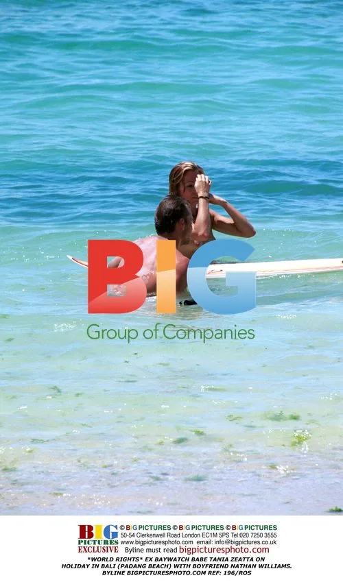 Tania Zeatta on Beach Vacation in Bali