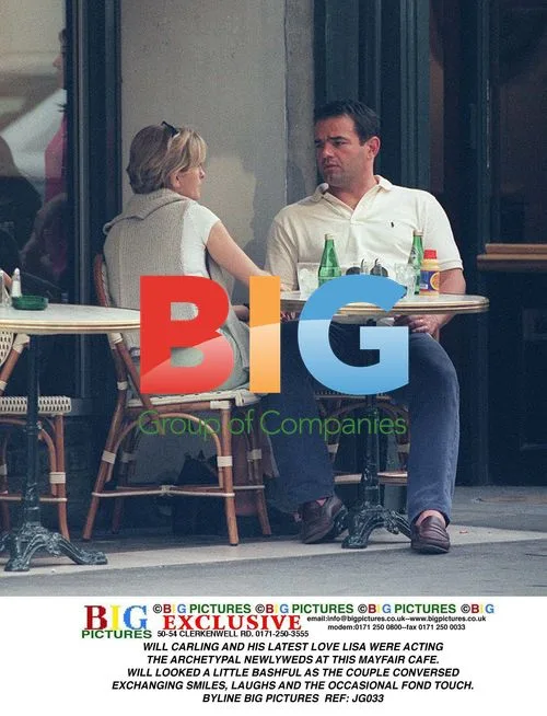 Will Carling and Lisa at Mayfair Cafe