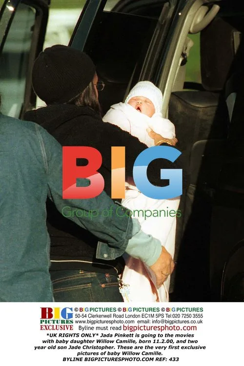 Jada Pinkett and family spotted at the movies